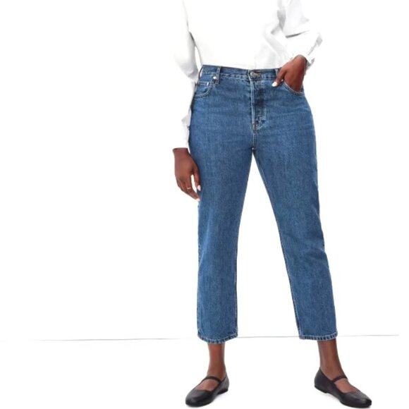 Everlane The Curvy ’90s Cheeky Straight Jeans - Picture 1 of 10